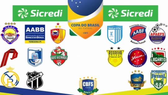A Copa do Brasil de Futsal vai começar e você pode conferir aqui com a gente!