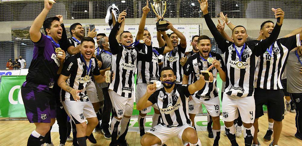 O Ceará se sagrou campeão da Copa do Brasil de Futsal vencendo o Jaraguá por 4 a 1 na prorrogação de forma inédita e fez história. 