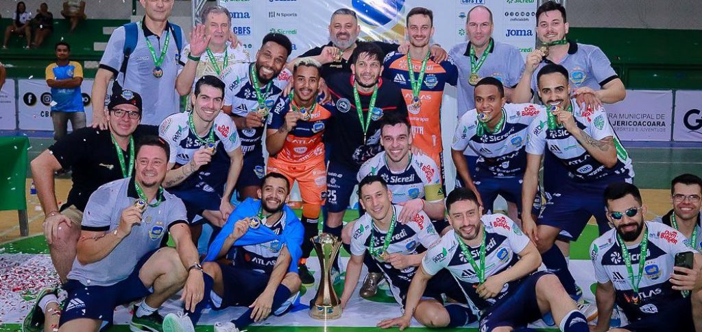 No último domingo (18), o Pato Futsal conquistou o titulo da Copa do Brasil de Futsal Sicredi 2022. Você acompanhou tudo aqui na NSports!